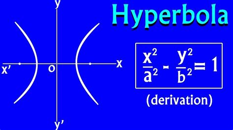 For these hyperbolas, the standard form of the equation is x 2 a 2 - y 2 b 2 1 for hyperbolas that extend right and left, or y 2 b 2 - x 2 a 2 1 for hyperbolas that extend up and. . Equation of hyperbola calculator